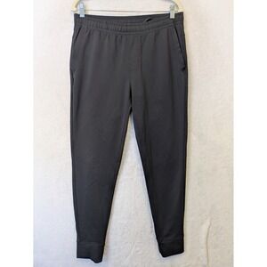 Rhone Men's Size M Black Performance Joggers Elastic Waist Cuffed Pants